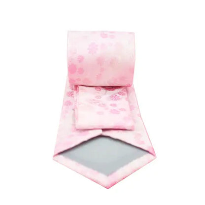 Men's Business Casual Necktie & Hanky Set
