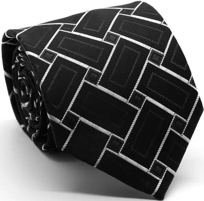 Men's Business Casual Necktie & Hanky Set