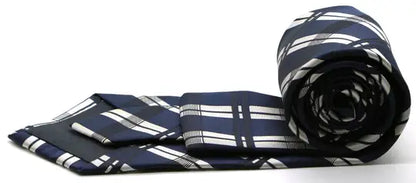 Men's Business Casual Necktie & Hanky Set
