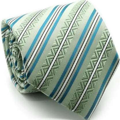 Men's Business Casual Necktie & Hanky Set