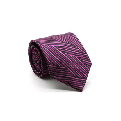 Men's Business Casual Necktie & Hanky Set