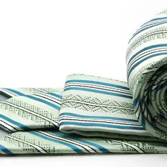 Men's Business Casual Necktie & Hanky Set