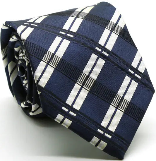 Men's Business Casual Necktie & Hanky Set