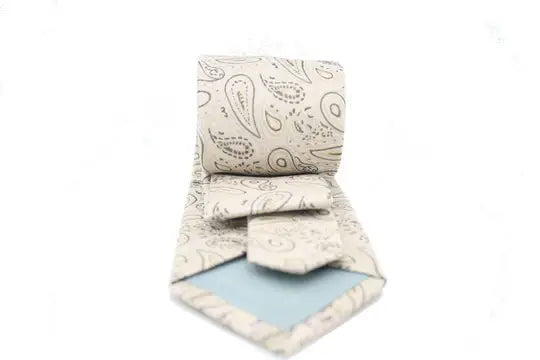 Men's Business Casual Necktie & Hanky Set